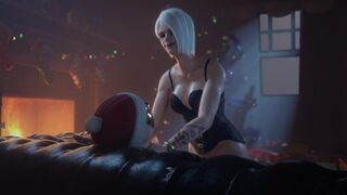 Ashe's Chrismas gift Part 2. [VGErotica]