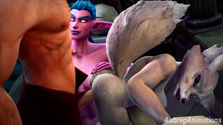 Vulpera doggystyle [AubregAnimations]