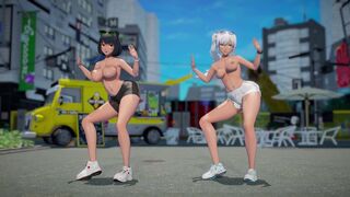 RWBY Blake and Weiss Dancing (Checkmate)