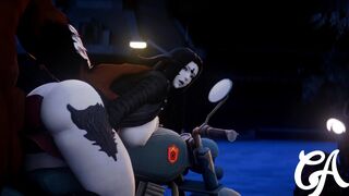 Night ride through Garlemald