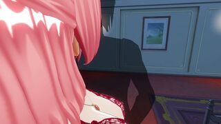 Master shares his Maid with a Guest