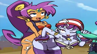 [PeachyPop34] Futa Shantae & Rottytops x Risky Boots (+No Watermark)