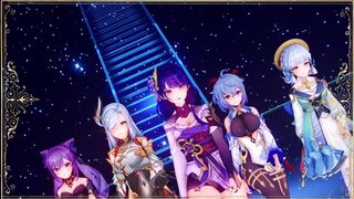 SCRET 【KKMMD GENSHIN IMPACT】 The Tiwat Swing Hammer Phut hon 5人