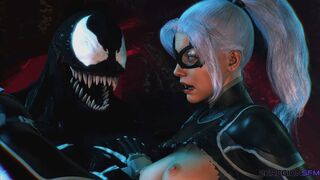 Black Cat Vs Venom [26RegionSFM]