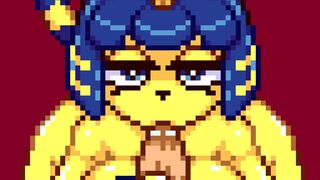 Ankha blowjob
