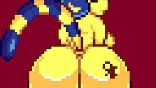 Ankha buttjob