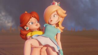 Daisy Gets Horny while Golfing With Rosalina [HipMinky]