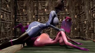 Futa mistress pounding succubus servant [DiDongo]