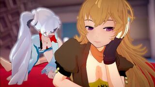 Weiss Schnee and Yang Xiao Long_RWBY [Bazett]