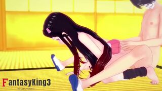 Demon Slayer - Mitsuri Kanroji and Nezuko Kamado Threesome