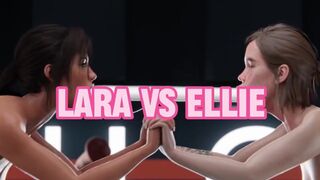 Slut Wheel Lara vs Ellie HMV