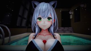 [MMD/4K/R18/Gentlemen]Hololive-Paizuri(Titjob) Noel Shirogane(POV Ver) [Somnus].