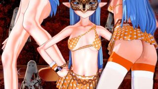 Elise Teto Hips Swing Dance (Ecchi)