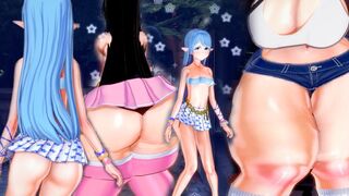 Elise & Selena Ghost Dance (Ecchi)