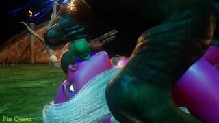 Wild Life - Old goblin cums in a night elf