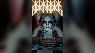 harley quinn on the phone [the unhindered fool]