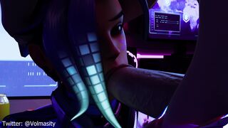 Sombra Gives A Blowjob [4k] [Volmasity]