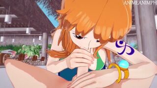 One Piece - Nami Gets Fucked by Luffy