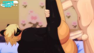 Cat Noir Costume [HyperLactation]