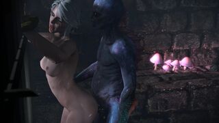 Ciri And Drowner [4K]