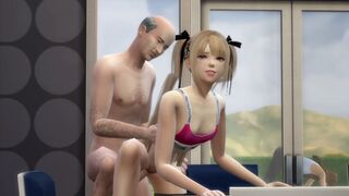 MARIE ROSE WAS CHARMED BY THE OLDER MAN