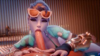 Widowmaker Blowjob [Gifdoozer]
