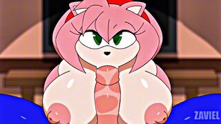 SONIC AND AMY PREDICAMENT BANG (4K)