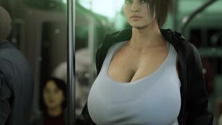 Jill On A Bumpy Ride...