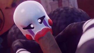 Puppet gives up a blowjob