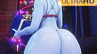 Widowmaker christmas twerk [4k 60fps]