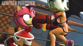 Amy vs Rouge Foxy Boxing (ryona)