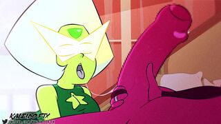 Garnet and Peridot