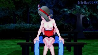 Pokemon - May (Haruka) has sex in the park
