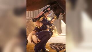 Ivy Valentine Taking Hottie Care of Her Horse - Noname55