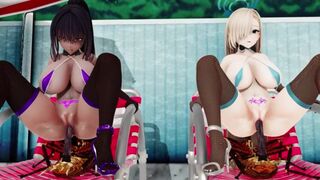 Asuna & Karin Poolside Insects HMV - 1