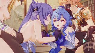 [Aline_ENn] Keqing & Ganyu 4K