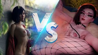 D.va vs Tifa