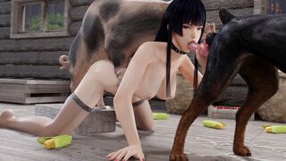Nyotengu Barn Day [Callmehaymaker] [4K]