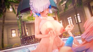 Kokomi x Ayaka [4K] [Maritan]