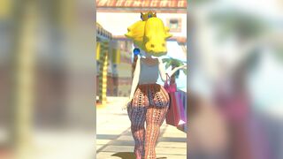 JojoMingles - Peach In Del Fino (Peach Walk Pants)