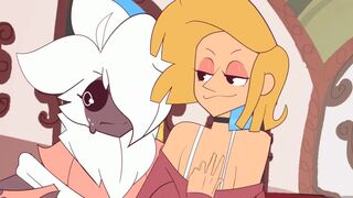 Taro And Suzy Having A Lovely Train Ride [Monstrousfrog] - 4x frame interpolation