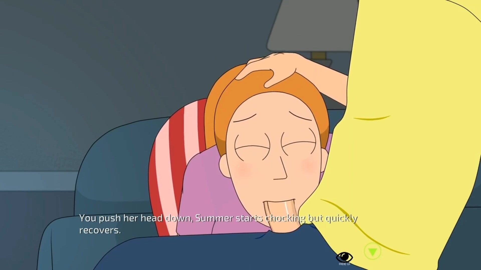 Summer Forced To Blow Her Brother