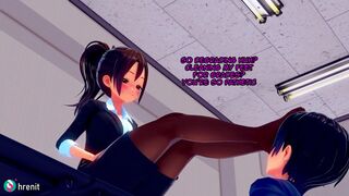 My Teacher Trains Me To Be Her Toy