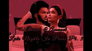 (Sims 4) Brasi & Amunet Late Nights In Paris Pt. 3