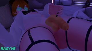 Cute boy strokes his cock for excitement