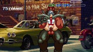 (Mugen ryona)Birdie VS Senna