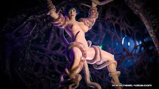 Reina Fucked by Tentacles