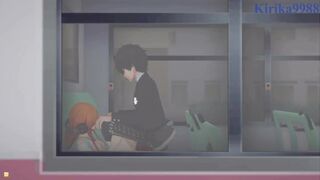 Persona 5 - Futaba Sakura and Ren Amamiya