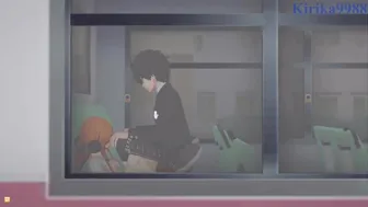Persona 5 - Futaba Sakura and Ren Amamiya