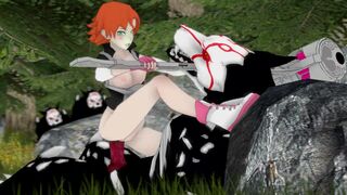 Nora Valkyrie rapes a beowolf